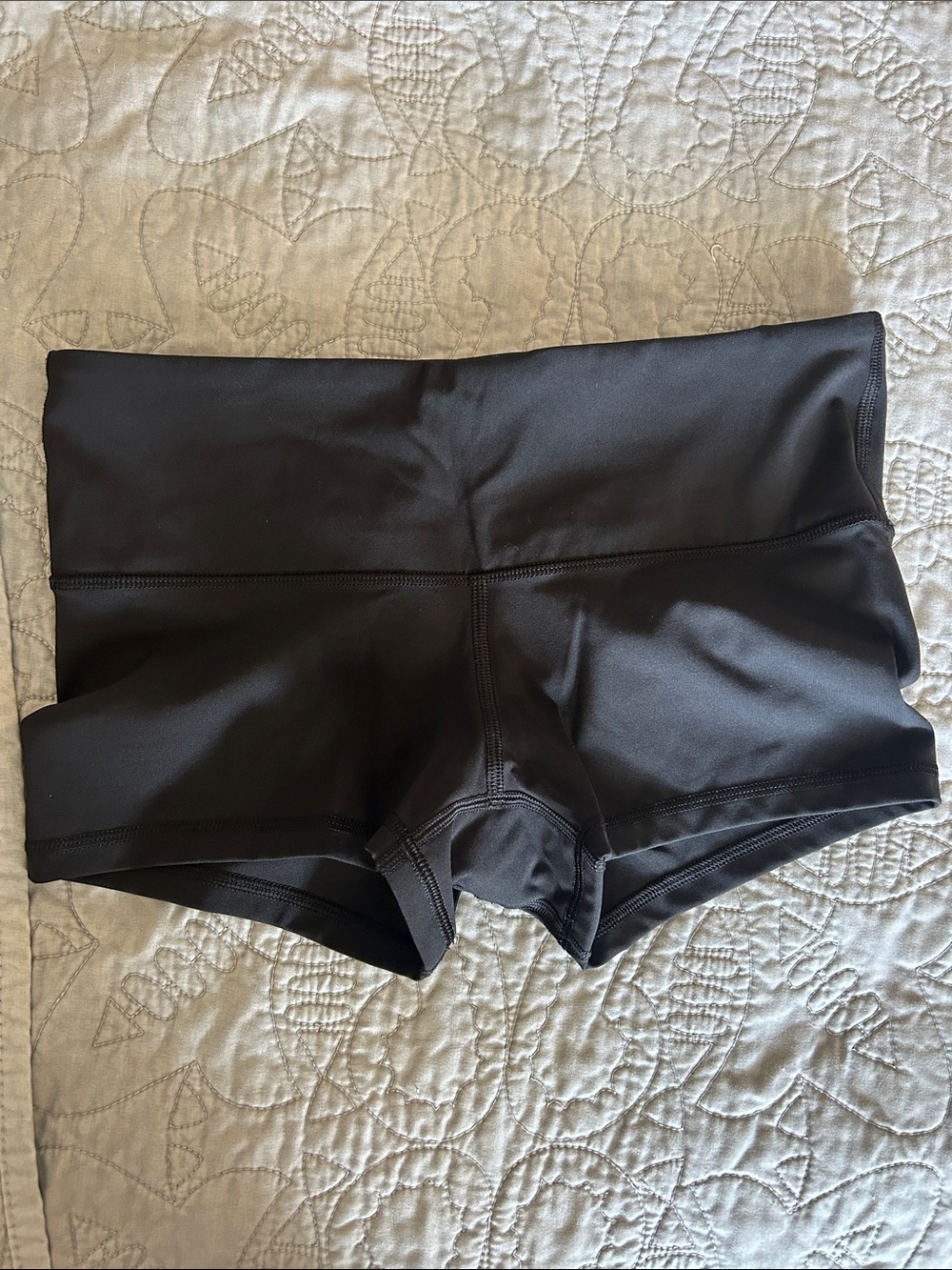 lululemon athletica Black Low-Rise Mini Shorts - Picture 3 of 3